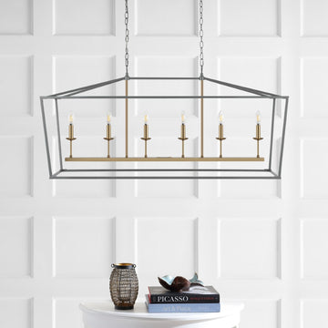 Pagoda Lantern Metal LED Pendant